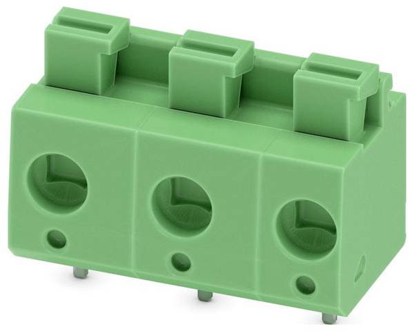 Phoenix Contact 1703084 Printplaatklem 2.5 mm² Aantal polen 3 Groen 250 stuk(s)