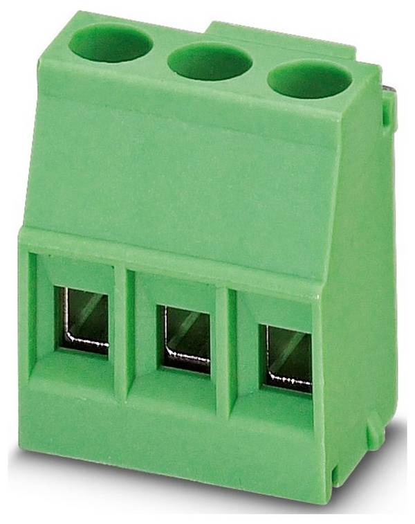 Phoenix Contact 1707221 Printplaatklem 2.5 mm² Aantal polen 3 Groen 250 stuk(s) Carton