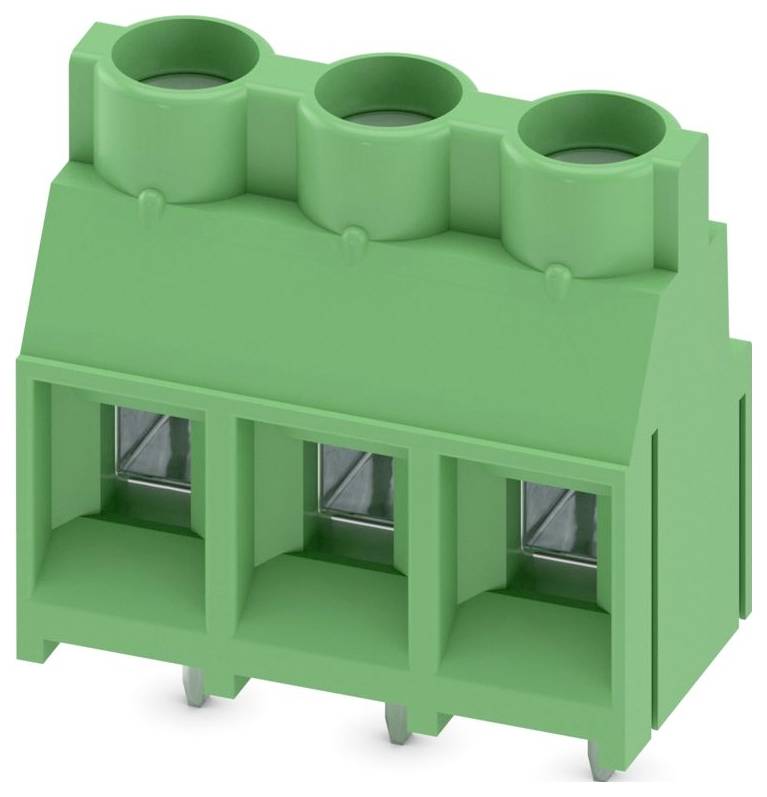 Phoenix Contact 1704936 Printplaatklem 4 mm² Aantal polen 3 Groen 50 stuk(s) Carton-0