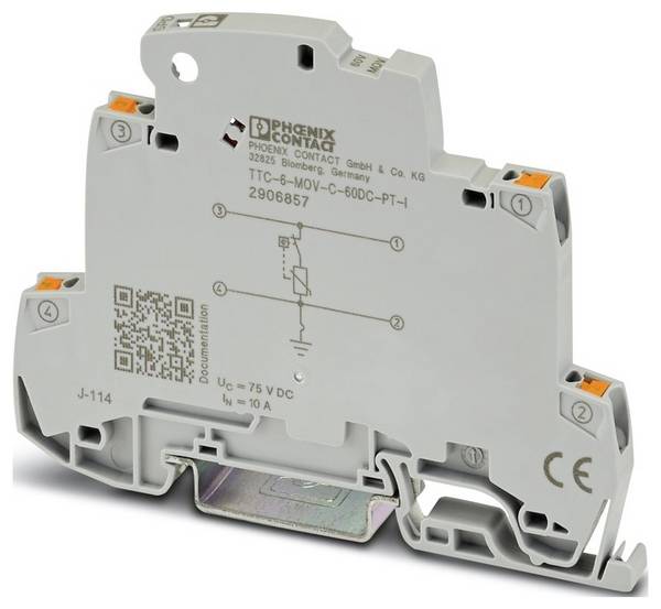 Phoenix Contact 2906857 TTC-6-MOV-C-60DC-PT-I Overspanningsbeveiliging 2 kA 1 stuk(s)