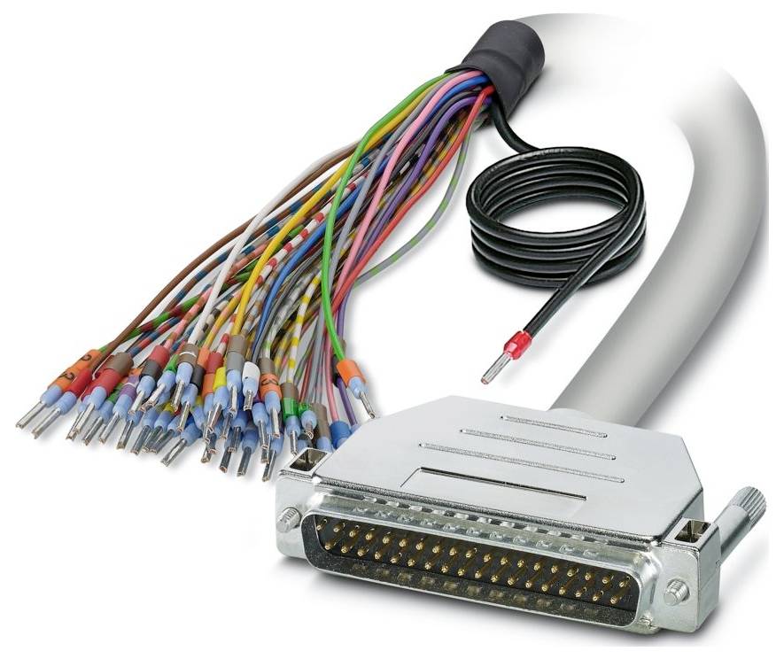 Phoenix Contact CABLE-D-37SUB/M/OE/0,25/S/6,0M Kabel Inhoud: 1 stuk(s)