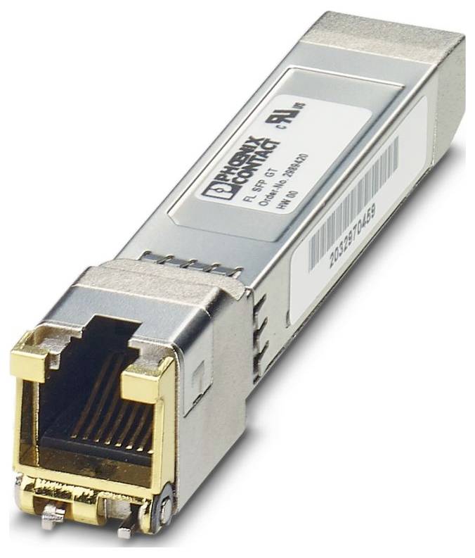 Phoenix Contact FL SFP GT Mediamodule Aantal ethernet-poorten 1 Voedingsspanning (num) 3.3 V-0