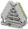 Phoenix Contact 3270122 Rangeerverdeler Push-In-klem Grijs 10 stuk(s)