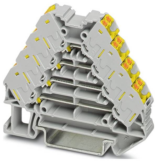 Phoenix Contact 3270123 Rangeerverdeler Push-In-klem Grijs 10 stuk(s)