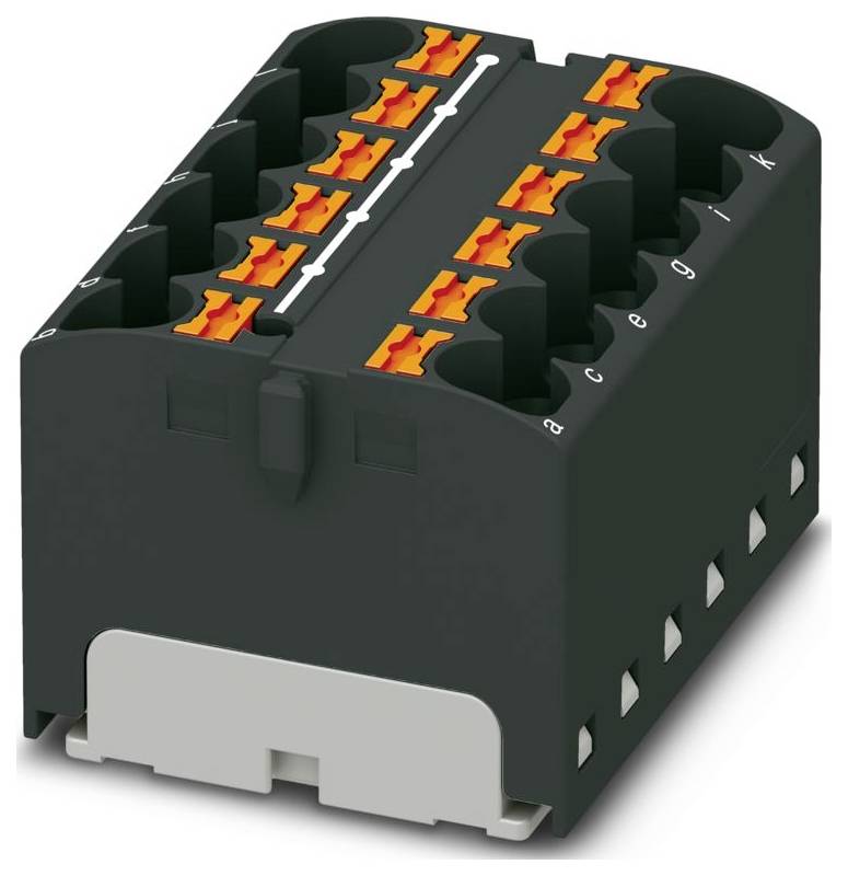 Phoenix Contact 3273826 Verdeelblok Push-In-klem Zwart 8 stuk(s)-0