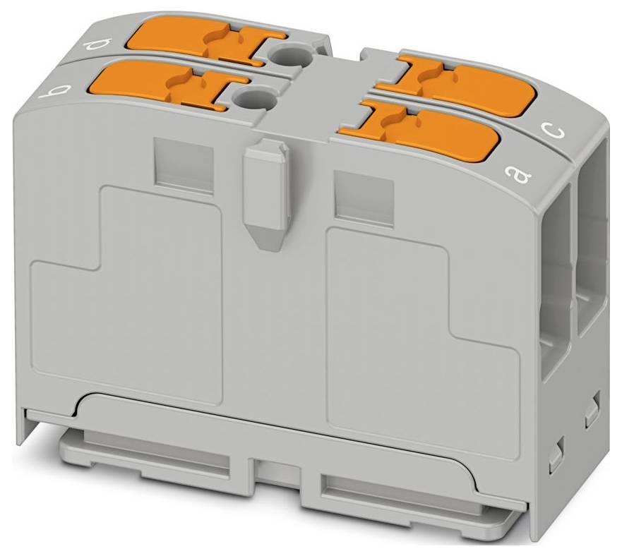 Phoenix Contact 1300608 Apparaataansluitklem Push-In-klem Grijs 20 stuk(s)