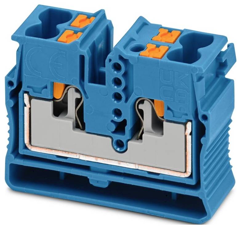 Phoenix Contact 1429430 Mini-doorgangsklem Push-In-klem Blauw 50 stuk(s)