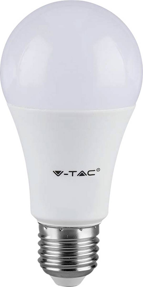 V-TAC 217262 LED-lamp Energielabel F (A - G) E27 Peer 8.5 W = 60 W Wit (Ø x h) 60 mm x 108 mm  1 stuk(s)