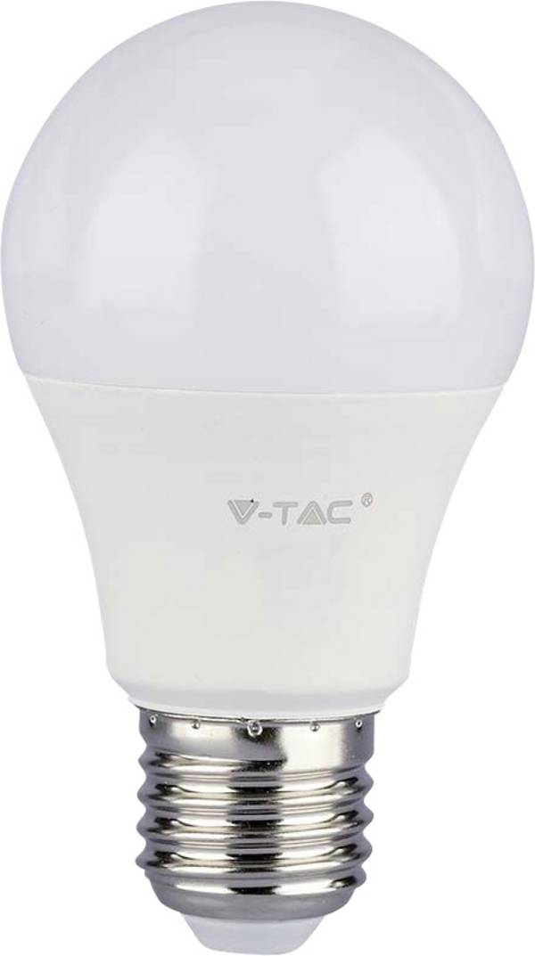 V-TAC 217350 LED-lamp Energielabel F (A - G) E27 Peer 10.5 W = 75 W Warmwit (Ø x h) 60 mm x 110 mm  1 stuk(s)