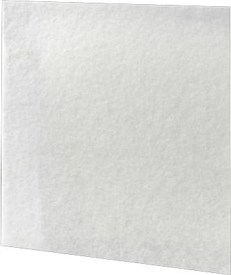 Een effen witte gestructureerde vierkante oppervlakte, die lijkt op een vel papier of stof, zonder zichtbare markeringen of ontwerpen.