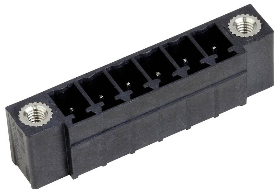 PTR Hartmann 51550076333R Male header (standaard) Totaal aantal polen: 7 Rastermaat: 3.81 mm Inhoud: 1 stuk(s) Tape on Full reel
