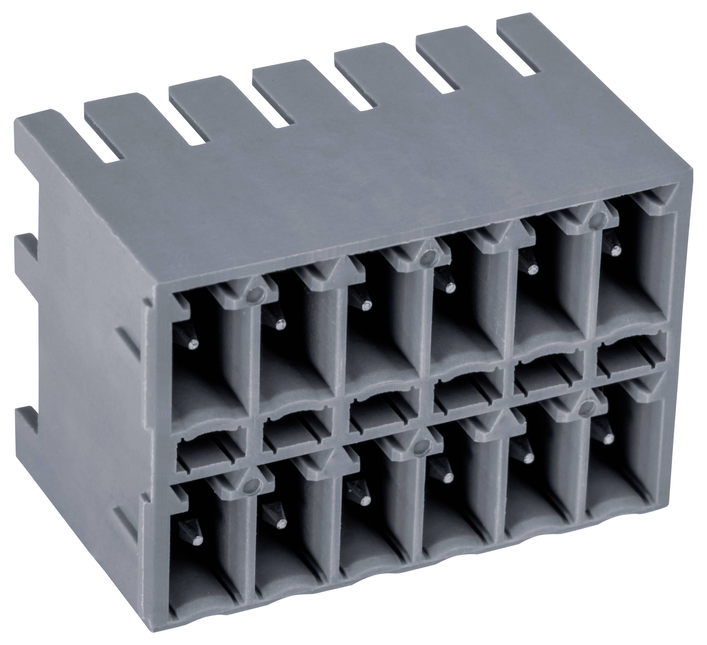 PTR Hartmann 51541075001D Male header (standaard) Totaal aantal polen: 7 Rastermaat: 3.5 mm Inhoud: 1 stuk(s) Piece