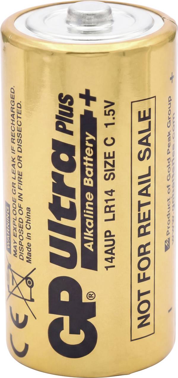GP GPIND14AUPB C batterij (baby) Alkaline 1.5 V 24 stuk(s)