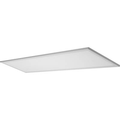 Rechthoekig LED-plafondlichtpaneel met een slanke, witte rand, geschikt voor moderne binnenruimtes, die zorgt voor gelijkmatige verlichting.
