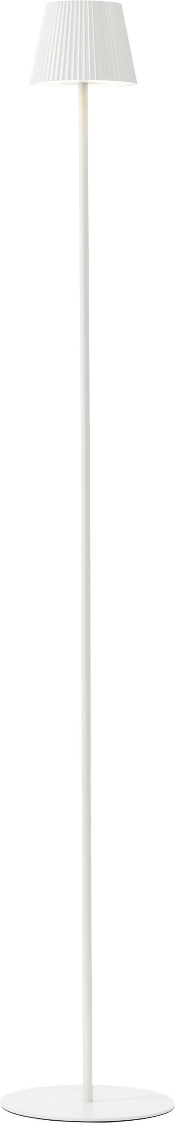 Brilliant G40445/75 Außenstandleuchte 130cm Staande lamp Energielabel: F (A - G)  LED LED vast ingebouwd  Wit (mat)