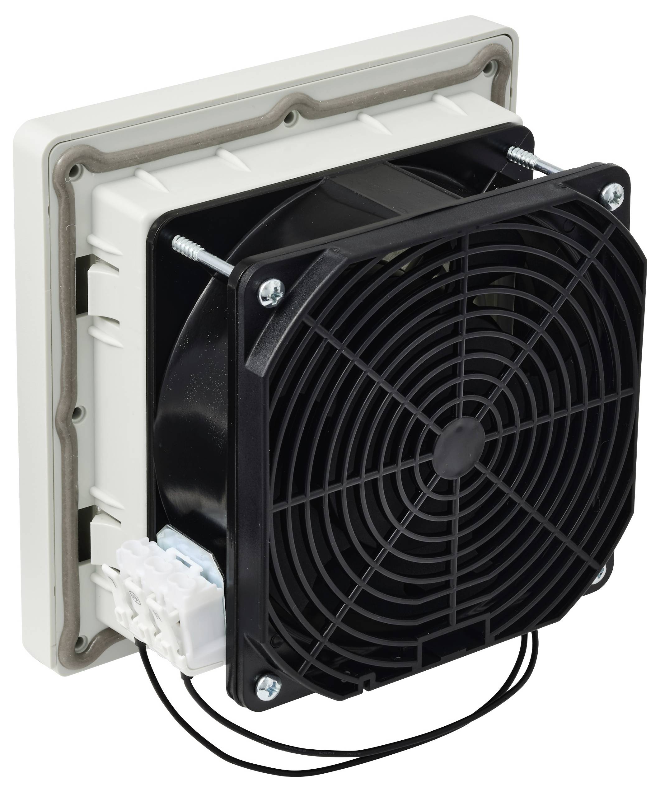 TRU COMPONENTS TC-SFFC150-230B-FC Filterventilatie 230 V/AC 21 W (b x h x d) 150 x 150 x 43.1 mm 1 stuk(s)-1