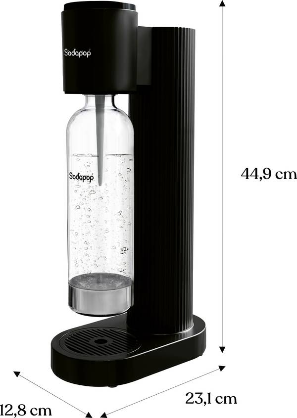 Sodapop Soda-maker  Zwart