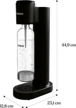 Sodapop Soda-maker  Zwart