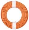 Donau Elektronik 175-017 Draad LiY 1 x 0.75 mm² + 1 x 0.75 mm² Oranje 1 stuk(s)