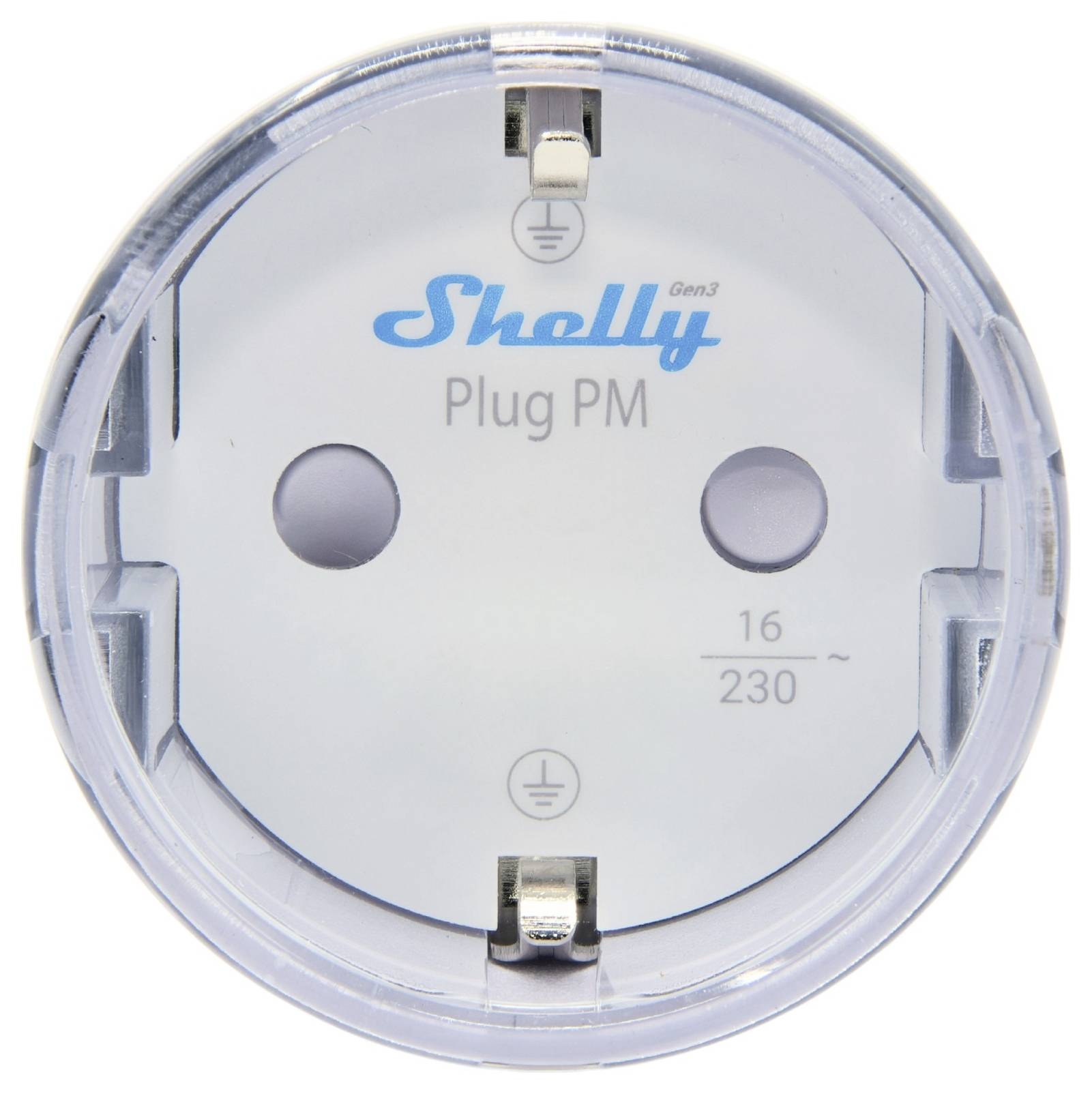 Shelly Plug PM Gen3 White Draadloos stopcontact WiFi, Bluetooth Shelly-1
