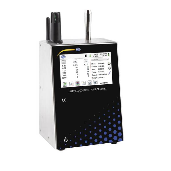 PCE Instruments PCE-PQC 34EU Deeltjesteller Luchtdeeltjes Met USB-interface