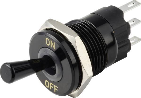 TRU COMPONENTS TC-14378412  Tuimelschakelaar 250 V/AC 15 A 1x aan/uit IP67  1 stuk(s)