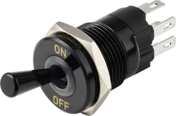TRU COMPONENTS TC-14378420  Tuimelschakelaar 250 V/AC 15 A 1x aan/uit IP67  1 stuk(s)