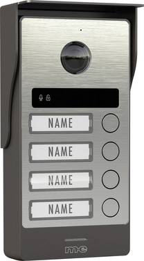 m-e modern-electronics ALL-V40S-M7W-IPS   Video-deurintercom WiFi, 2-draads  RVS, Wit