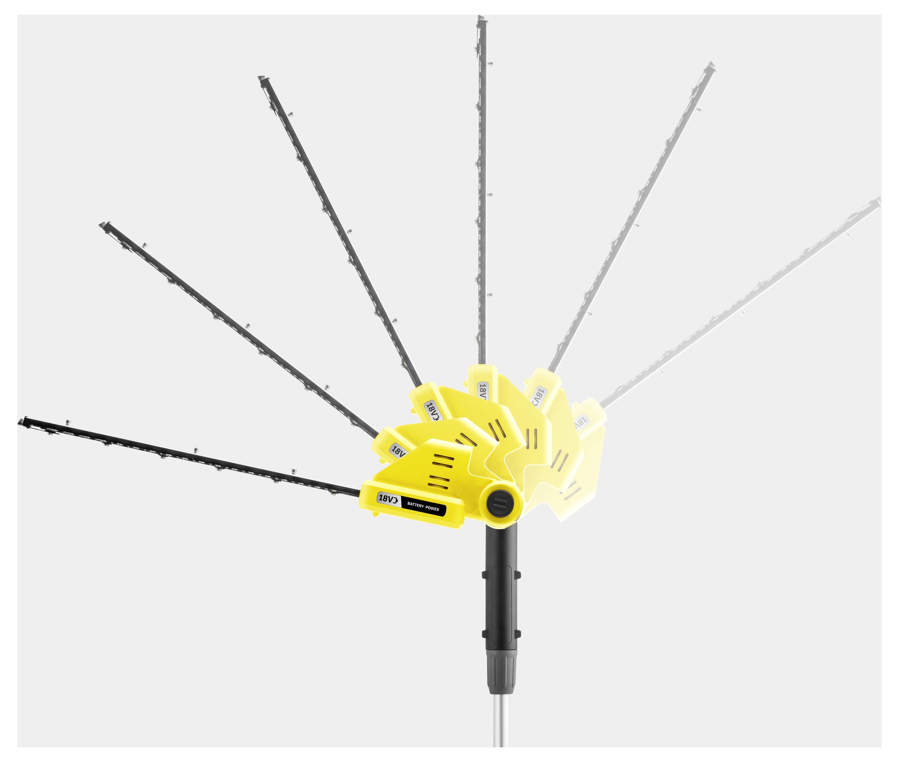 Kärcher Home & Garden PHG 2-18 Accu-heggenschaar Accu Zonder accu, Zonder lader, In hoogte verstelbare greep 18 V 450 mm-1