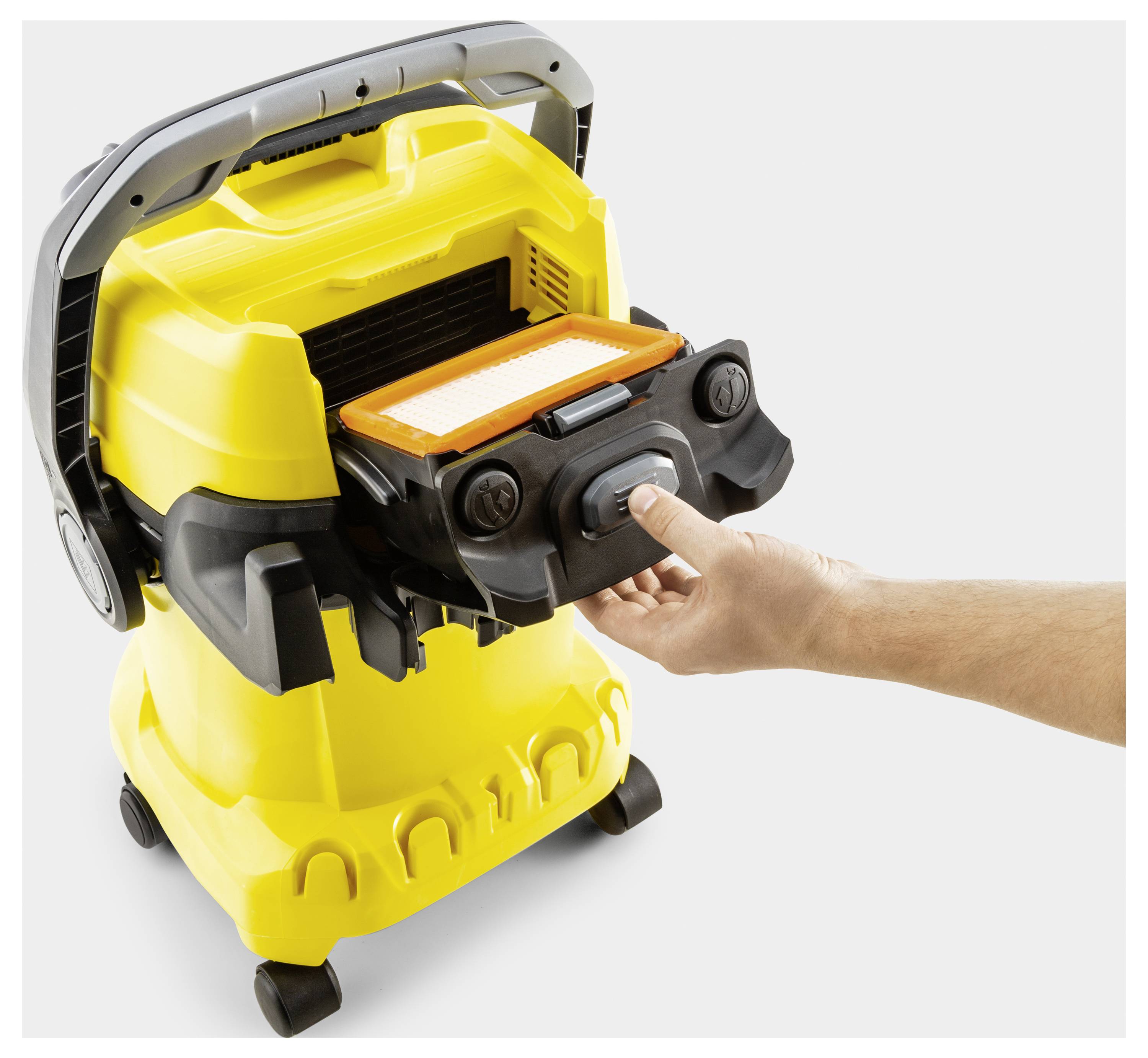 Kärcher Home & Garden WD 5 Control 25/5/22 1.628-316.0 Nat- en droogzuiger 1200 W 25 l Halfautomatische filterreiniging-2