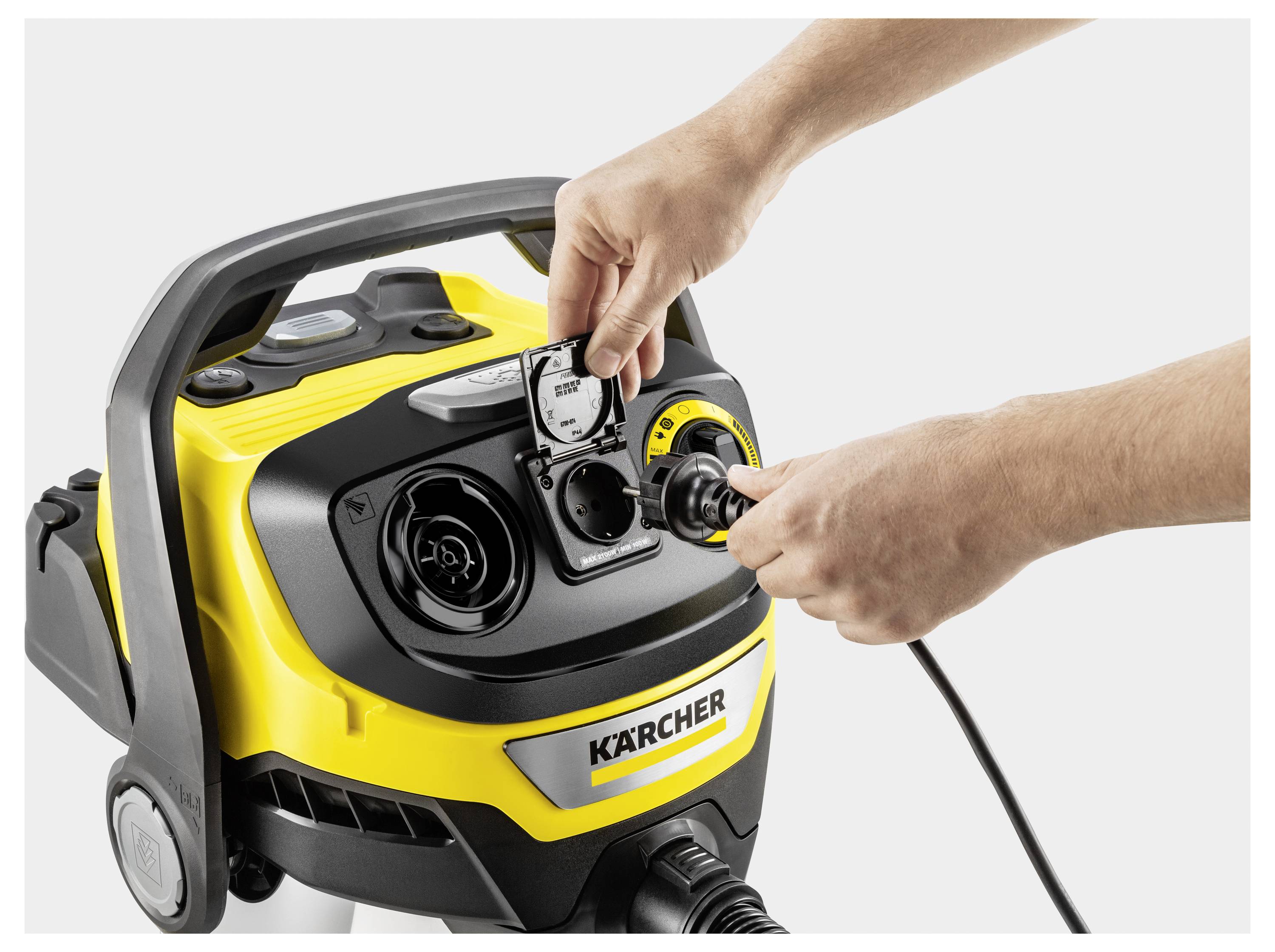 Kärcher Home & Garden WD 6 Control P S 30/6/35/T 1.628-373.0 Nat- en droogzuiger 1300 W 30 l-2