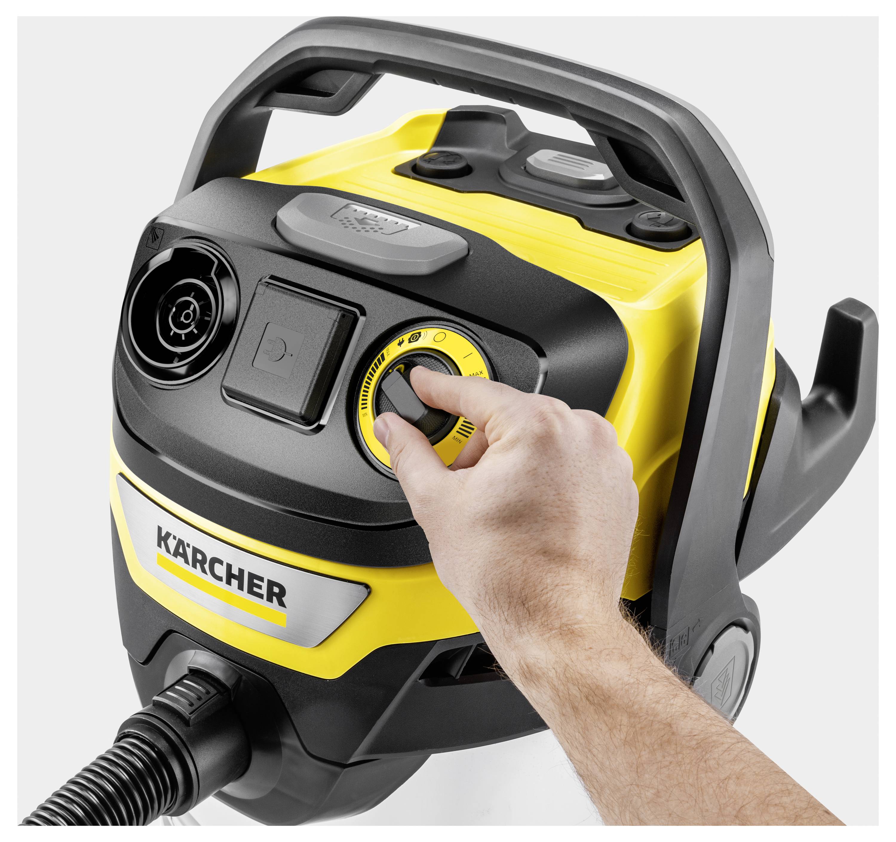 Kärcher Home & Garden WD 6 Control P S 30/6/35/T 1.628-373.0 Nat- en droogzuiger 1300 W 30 l-3