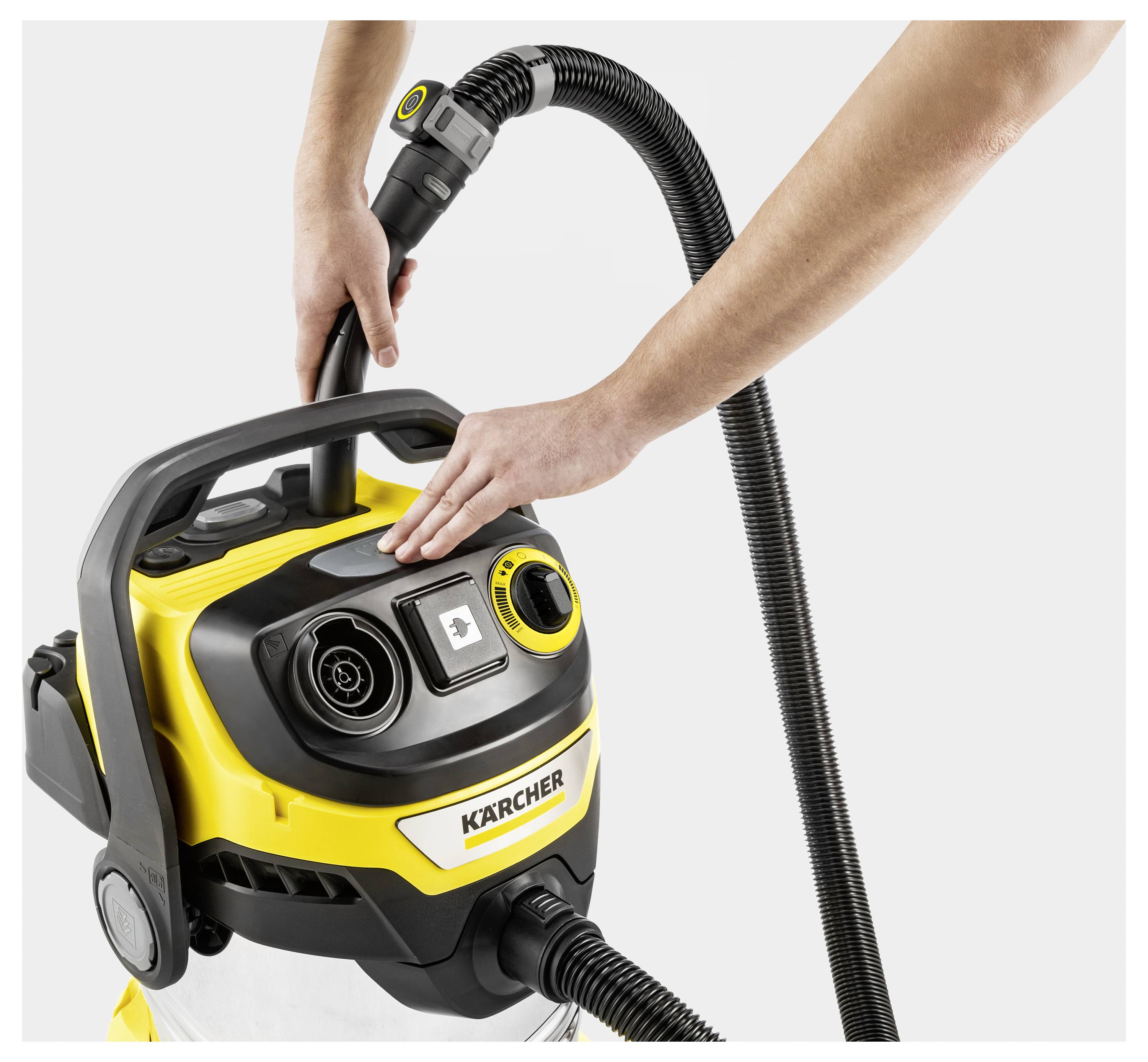Kärcher Home & Garden WD 6 Control P S 30/6/35/T 1.628-373.0 Nat- en droogzuiger 1300 W 30 l-4