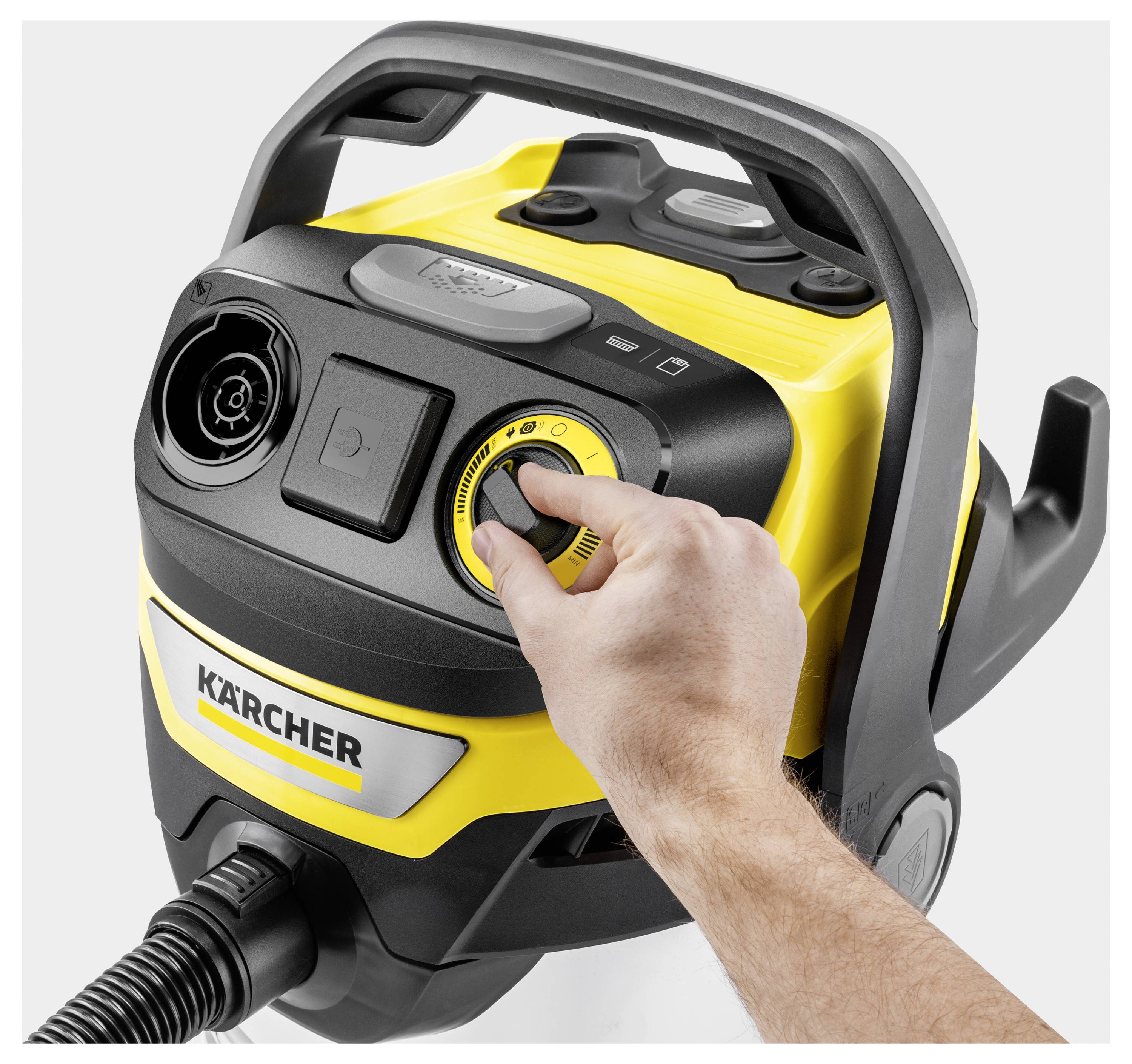 Kärcher Home & Garden WD 7 Control P S 30/6/35/T 1.628-385.0 Nat- en droogzuiger 1400 W 30 l Halfautomatische filterrein-2