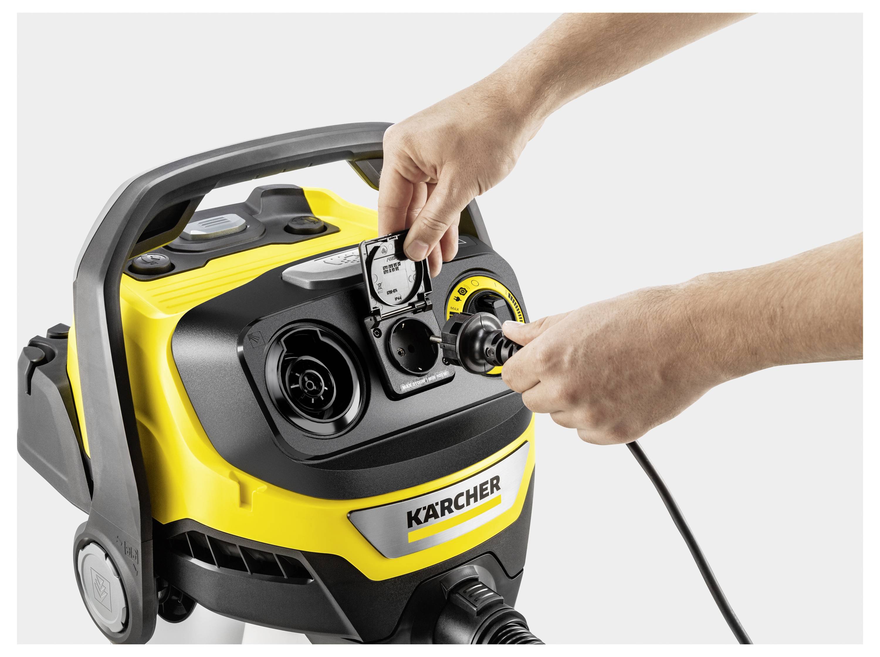 Kärcher Home & Garden WD 7 Control P S 30/6/35/T 1.628-385.0 Nat- en droogzuiger 1400 W 30 l Halfautomatische filterrein-14