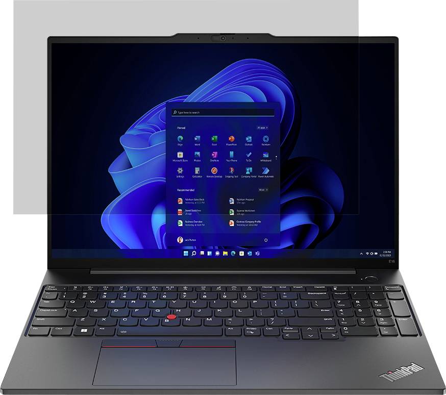 Lenovo Premium Clarity Privacy Privacyfolie 40,6 cm (16") Beeldverhouding: 16:10 4XJ1U03939 Lenovo-0