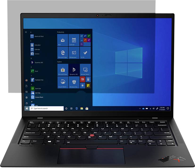 Lenovo Premium Clarity Privacy Privacyfolie Laptop 35,6 cm (14") Beeldverhouding: 16:10 4XJ1U03944 Lenovo-0
