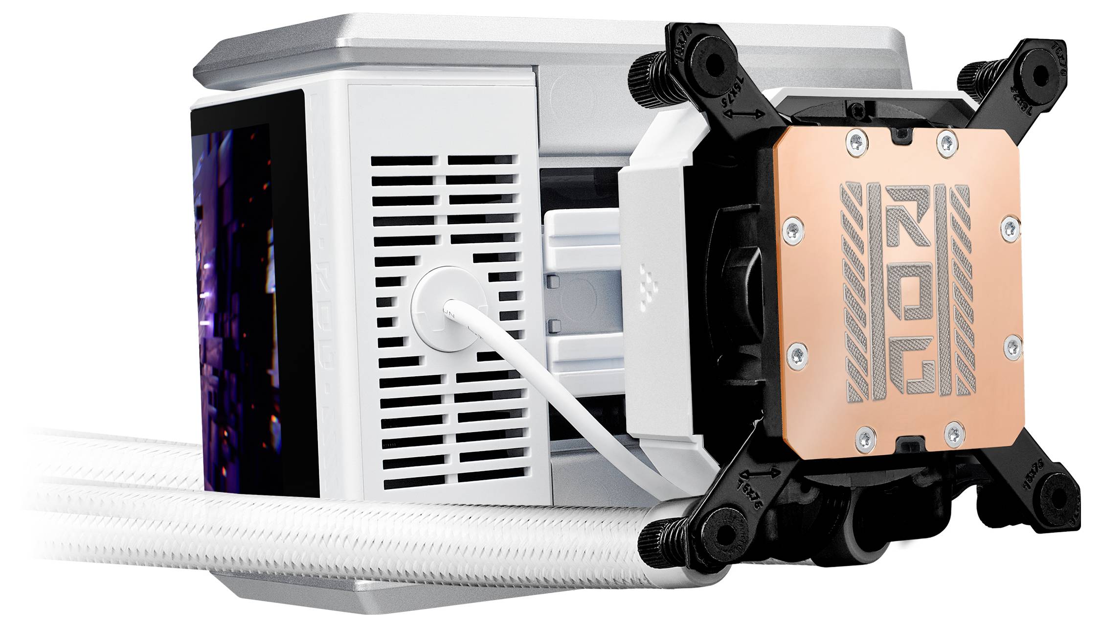 Asus Asus WAK ROG RYUO IV 360 ARGB WHT Waterkoelingchipkoeler-3