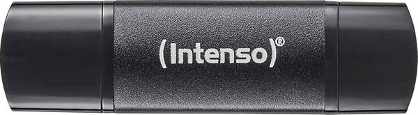 Intenso Flex Line USB-stick Retail 128 GB Zwart 3544491 USB-A 3.2 Gen 1, USB-C 3.2 Gen 1
