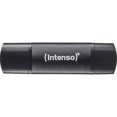 Intenso Flex Line USB-stick Retail 256 GB Zwart 3544492 USB-A 3.2 Gen 1, USB-C 3.2 Gen 1-0