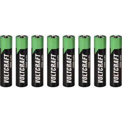 Acht groene en zwarte Ultracell AA-batterijen rechtopgesteld in een rij op een witte achtergrond.