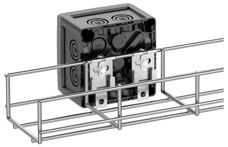 Spelsberg KTB 1-100 UV-bestendig Polyamide Lichtgrijs (l x b x h) 30 x 17 x 14 mm 1 stuk(s) Piece — Foto 2 von 2