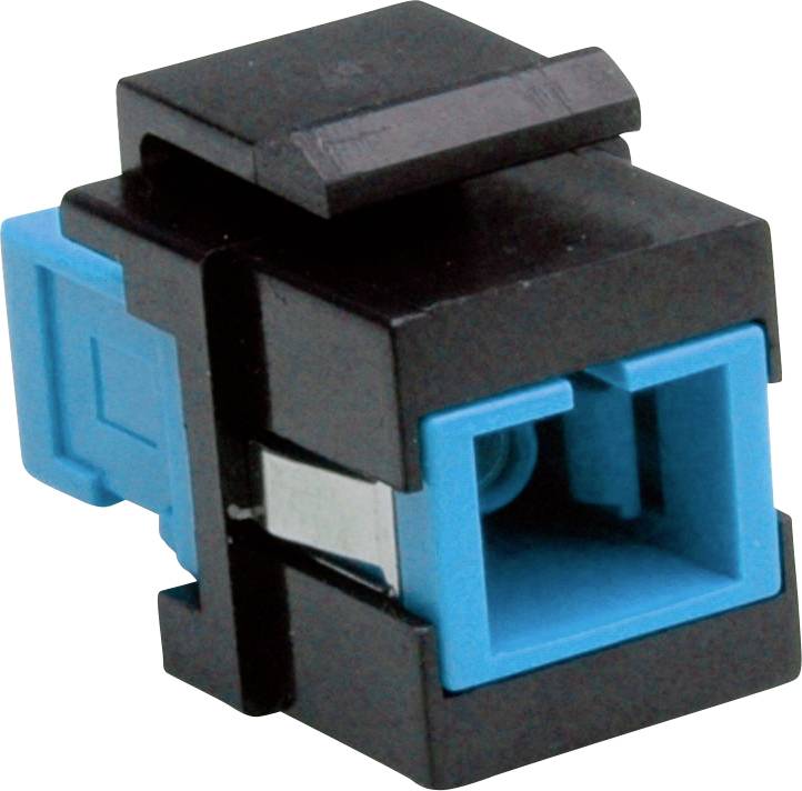Roline 21.17.0051 Adapter voor glasvezelkabels Zwart 1 stuk(s)