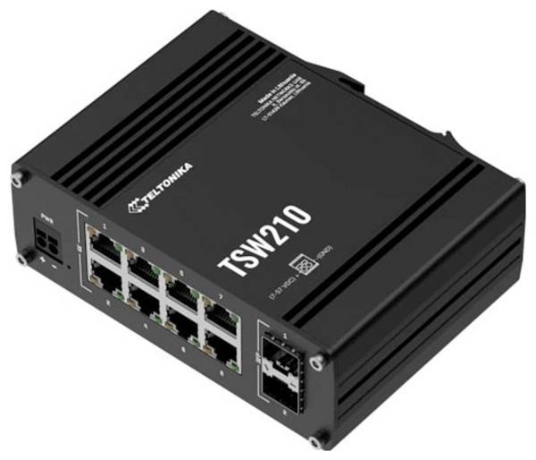 Teltonika TSW210000040 TSW210 Unmanaged Netwerk switch