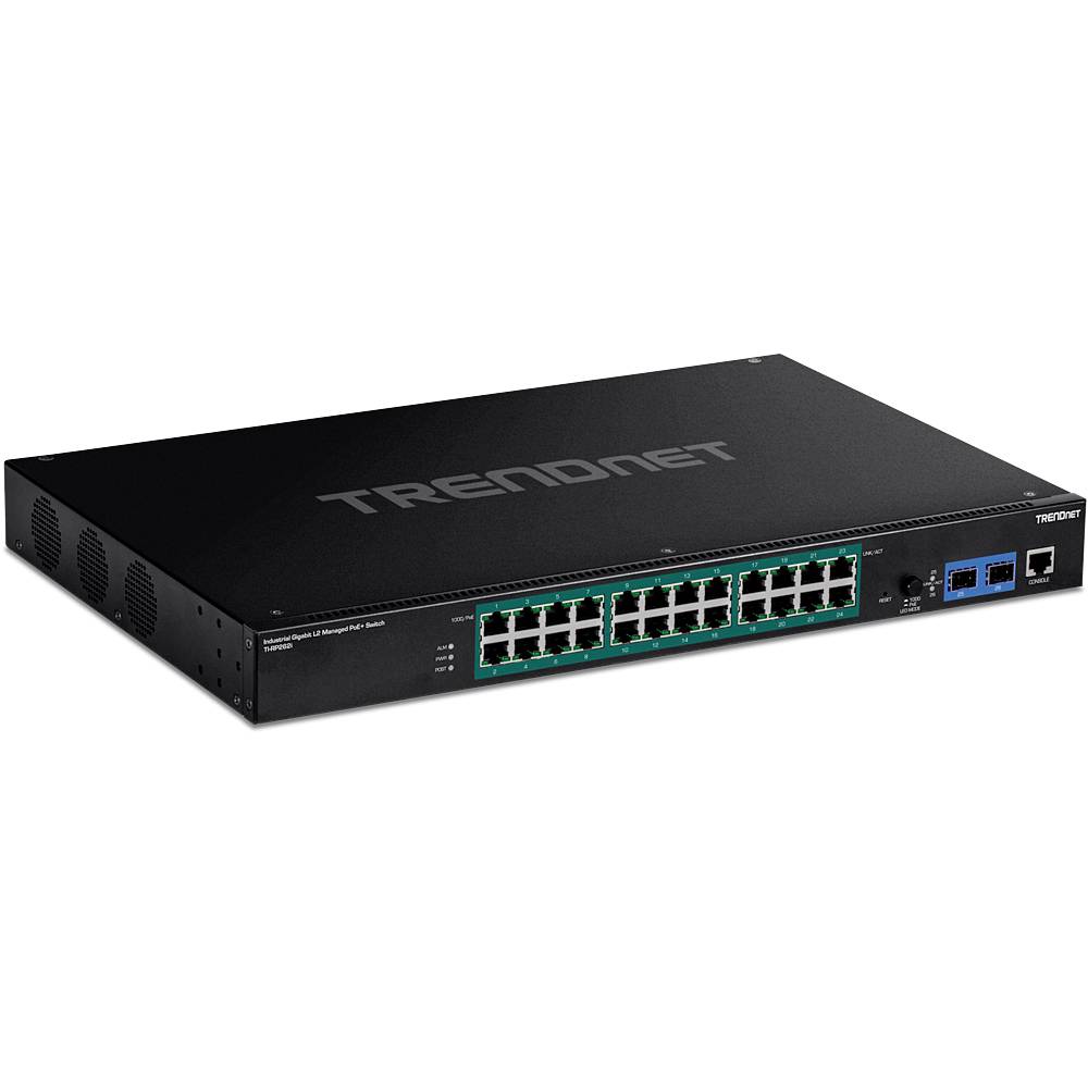 TrendNet TI-RP262I TRENDnet TI-RP262i 26-Port Industrial Ra Managed Netwerk Switch