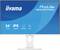 iiyama ProLite XB2497HSU monitor met 24-inch, 1920x1080 resolutie, IPS-paneel en smal frame op een witte standaard.