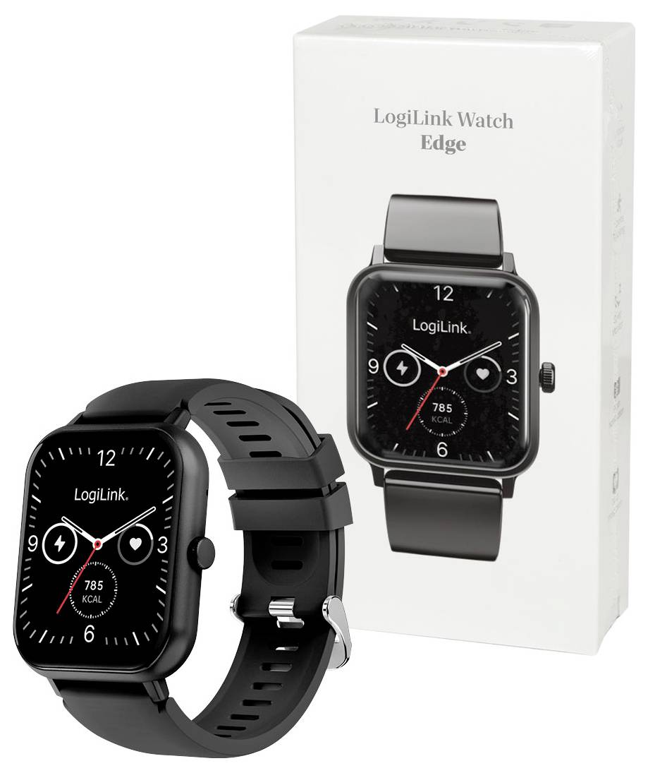 LogiLink SW0001B Smartwatch Zwart-9