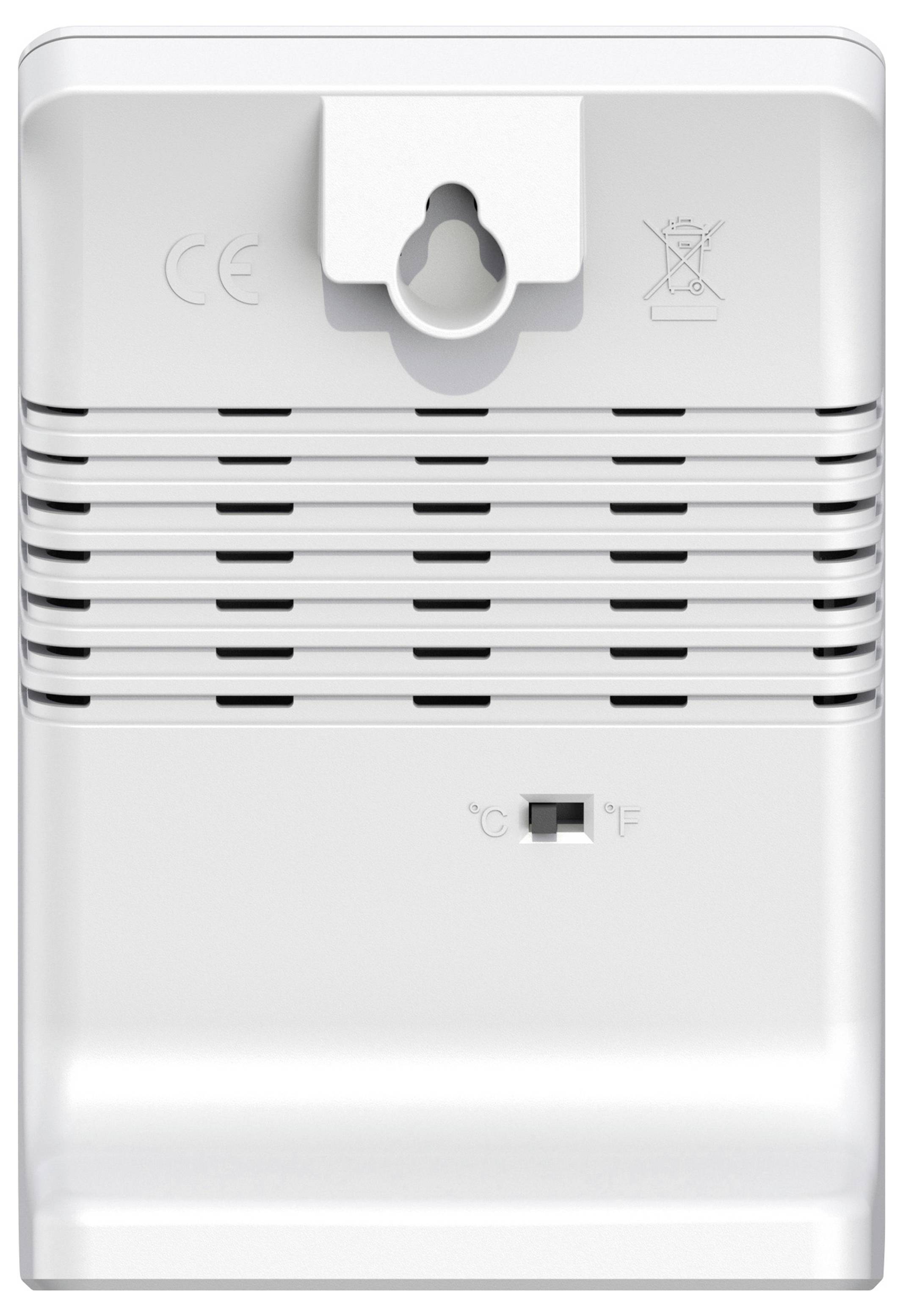 BaldrTherm B0590TH-V6 Draadloze thermo- en hygrometer Wit-3