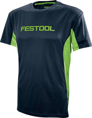 Festool 204003 Functioneel overhemd Maat: M     Donkerblauw, Groen