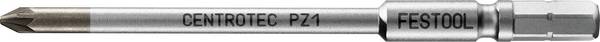 Festool 500841 PZ 1-100 CE/2 Kruis-bit Aandrijving: 1/4" (6,3 mm) Uitvoering: Kruiskop Pozidriv PZ 1 100 mm